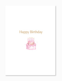 Blush Cake Card