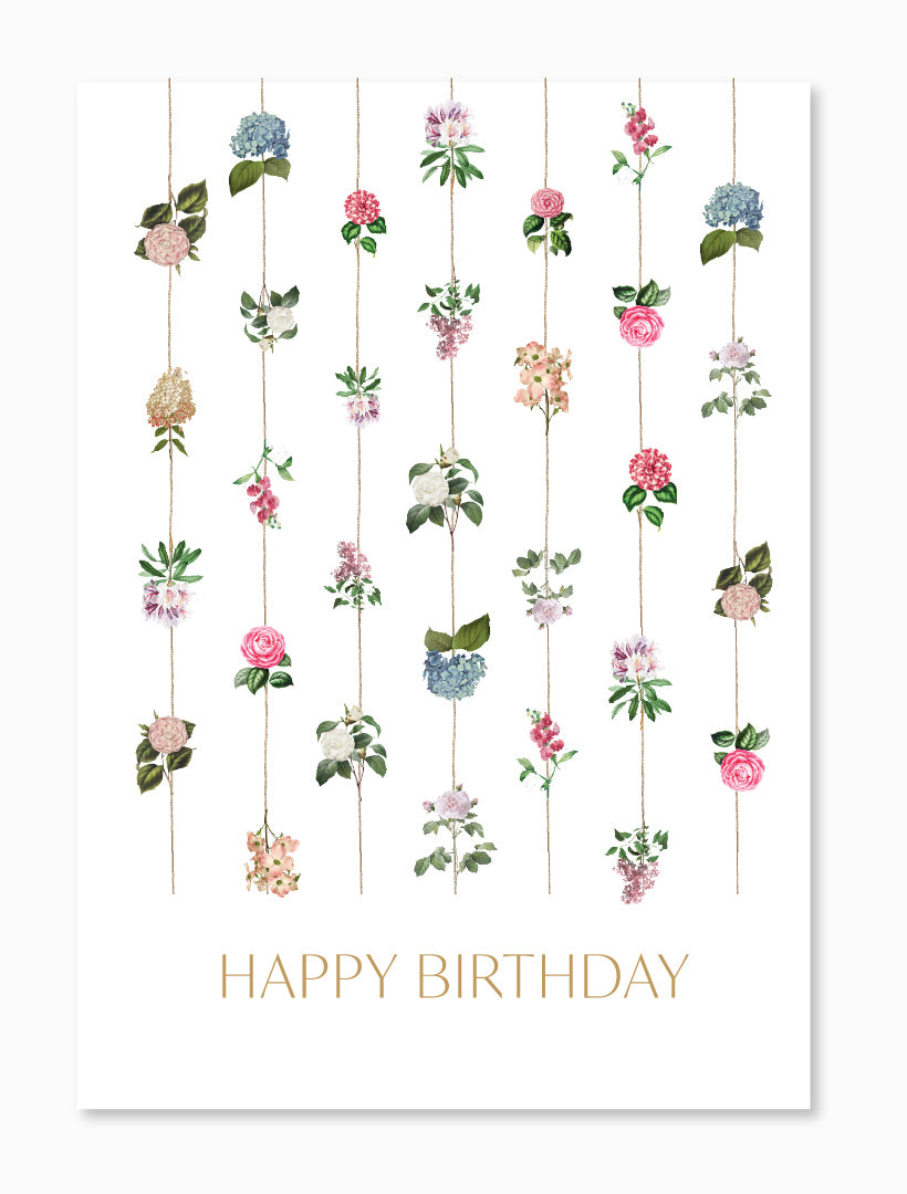 Floral Strings Card