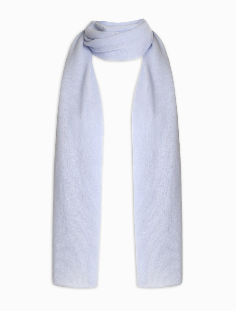 Cashmere Scarf Pale Blue