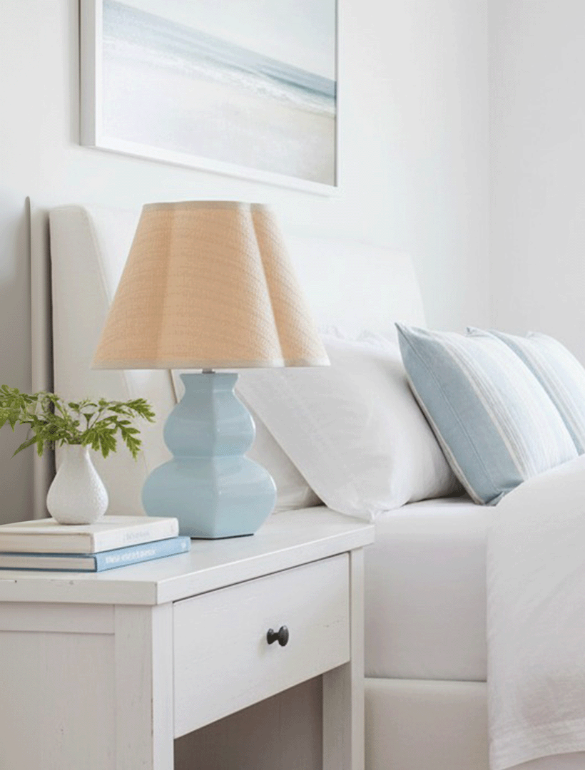 Cavendish Lamp Light Blue