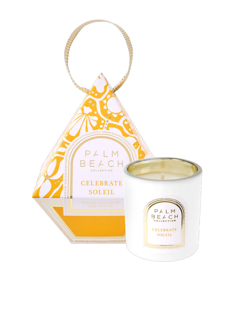 PB Hanging Bauble Mini Candle Celebrate Soleil 50g