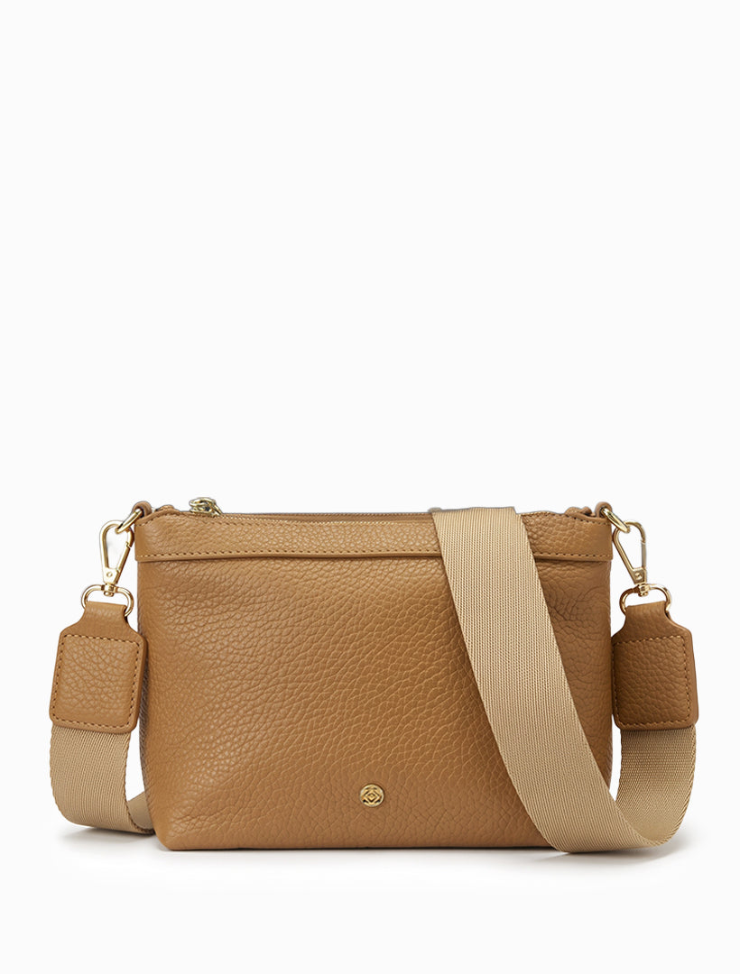 Chelsa Cross Body Bag Tan