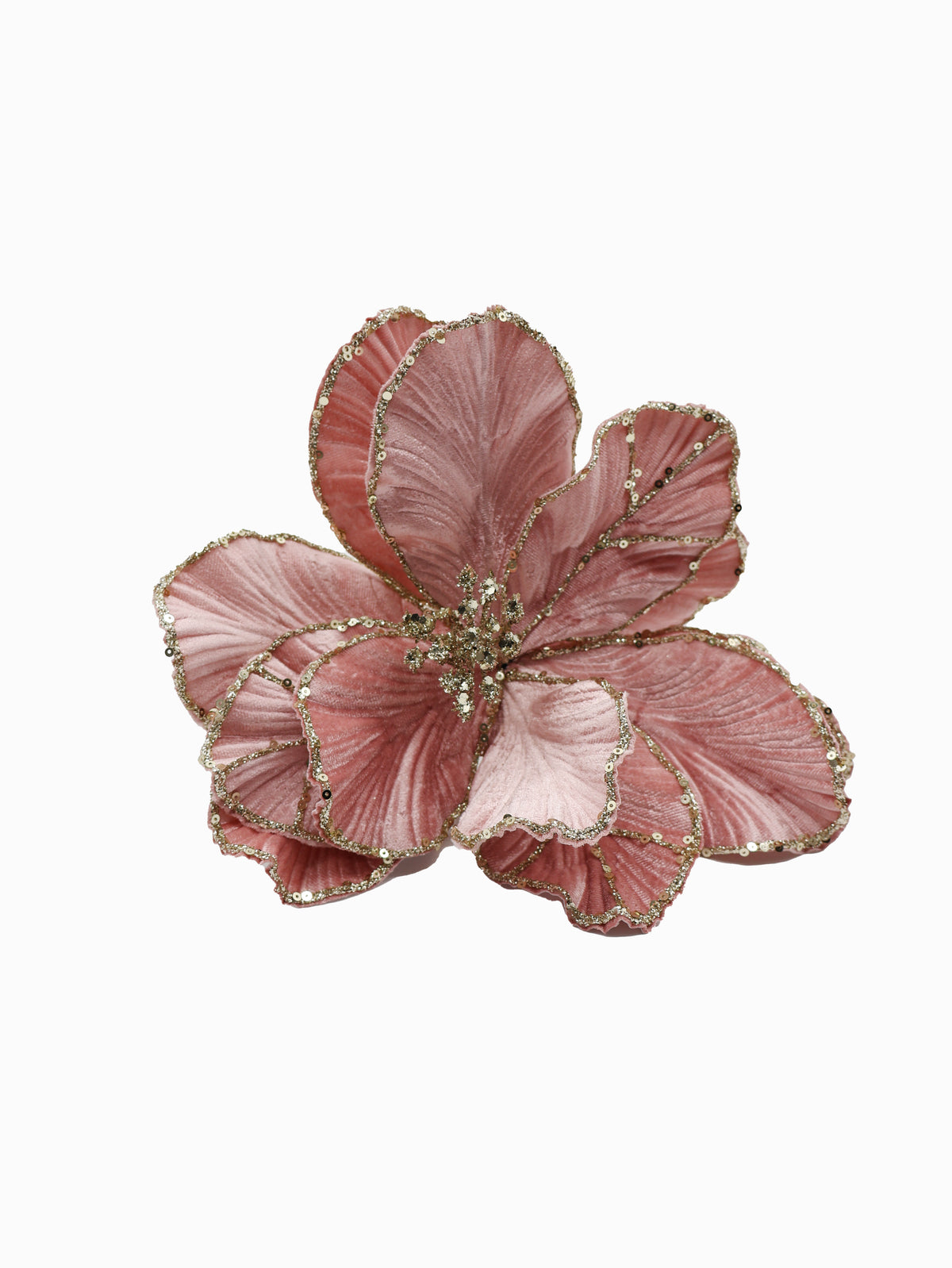 Pink Rose Gold Edge Clip On