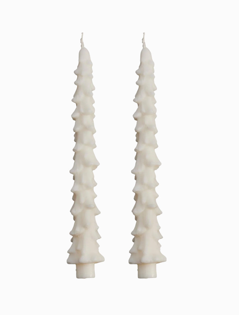 Christmas Tree Stick (Set of 2) White
