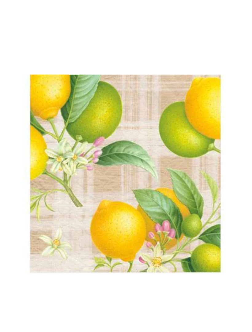 The Conservatory Citron Lunch Napkins