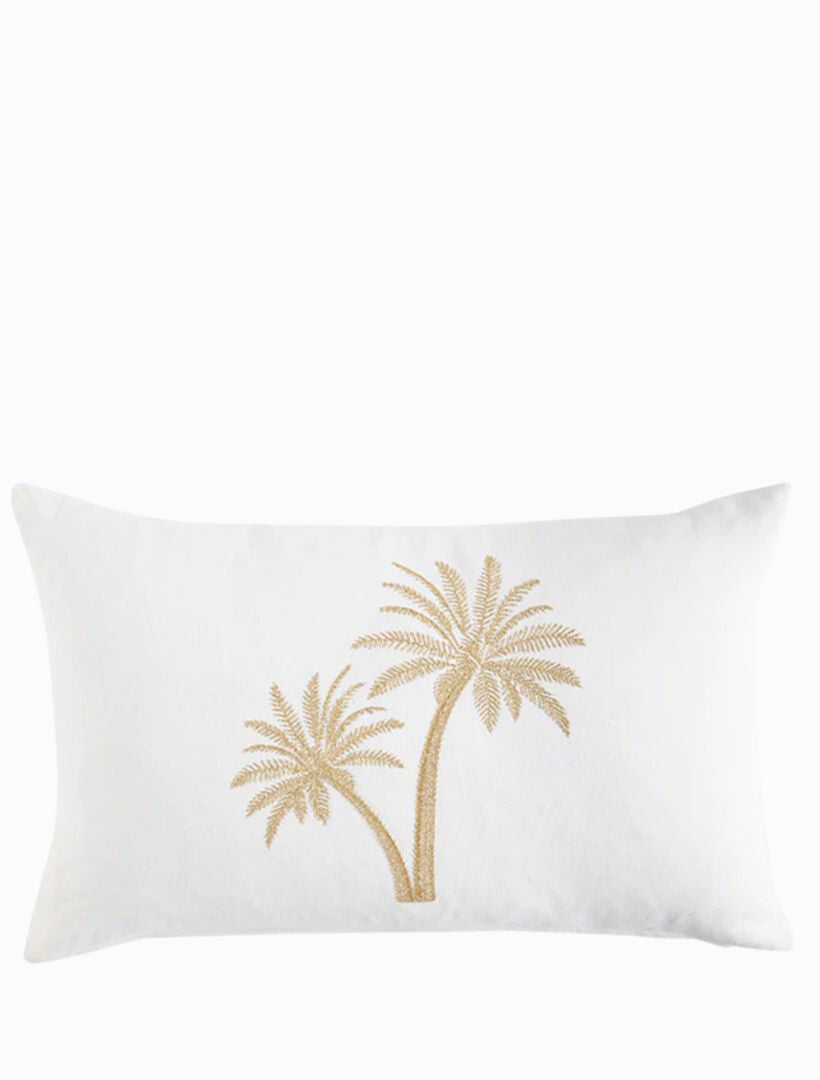 Coco Palm Blanc Cushion 30cm x 50cm