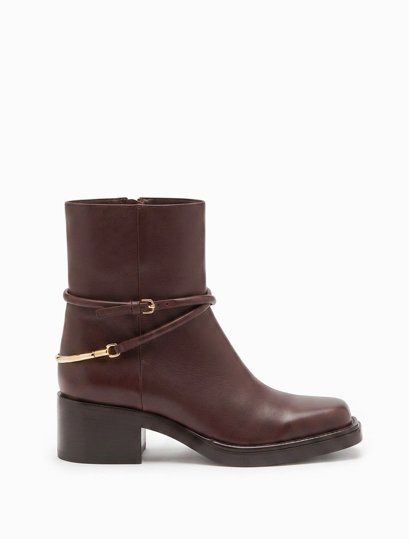 Cooper Ankle Boots Chocolate