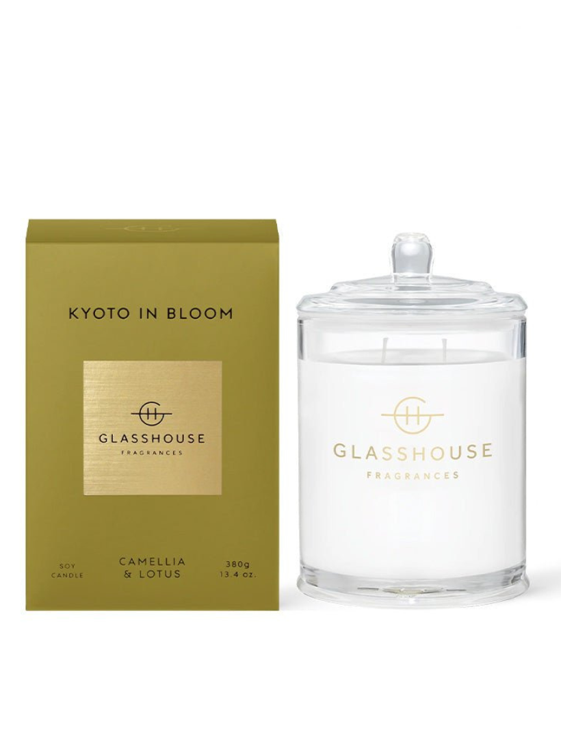 Glasshouse Fragrances Kyoto In Bloom Candle 380G