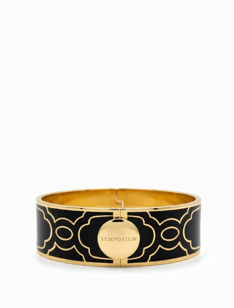 Symposium Enamel Cuff Black