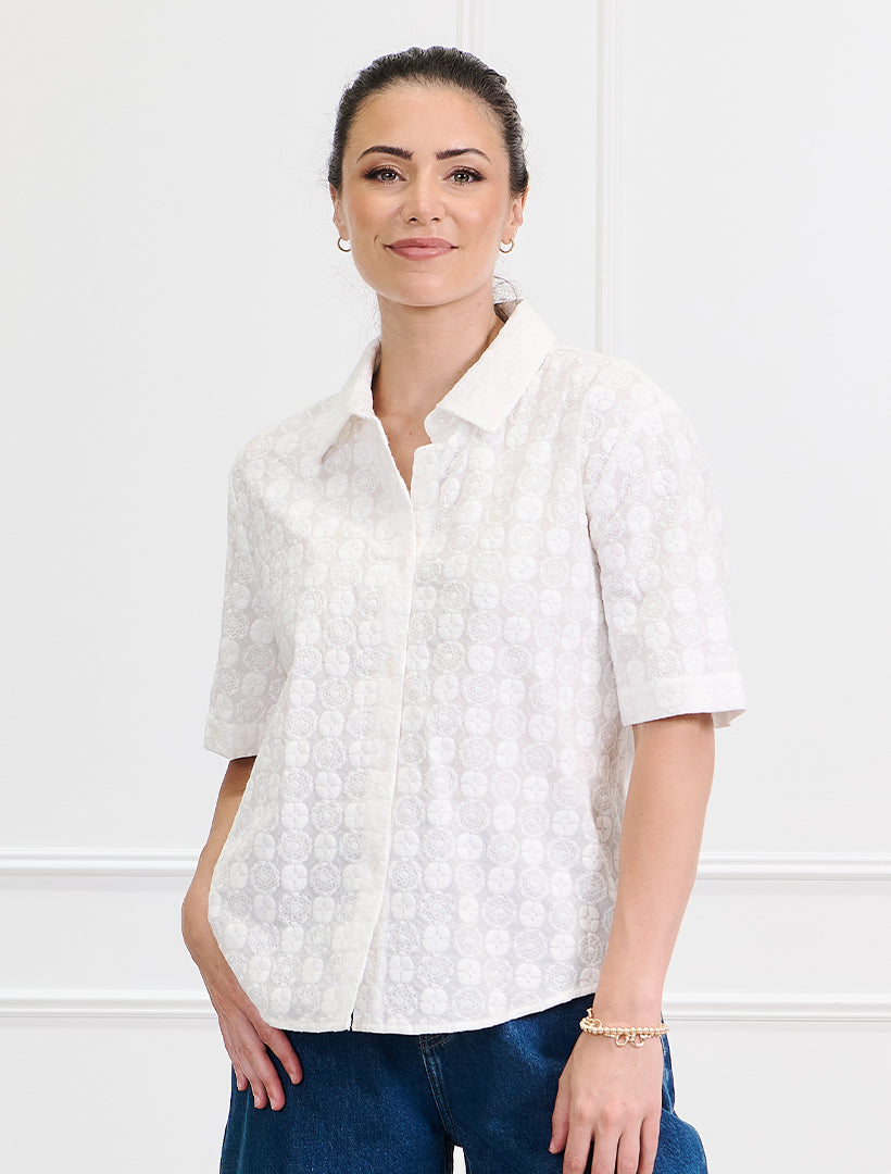 Daisy Chain Shirt White