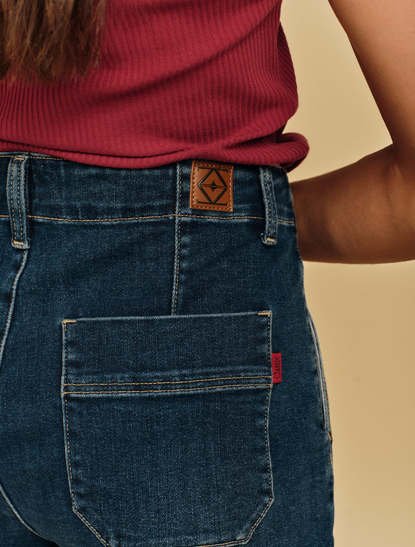 Daisy Denim Short Indigo