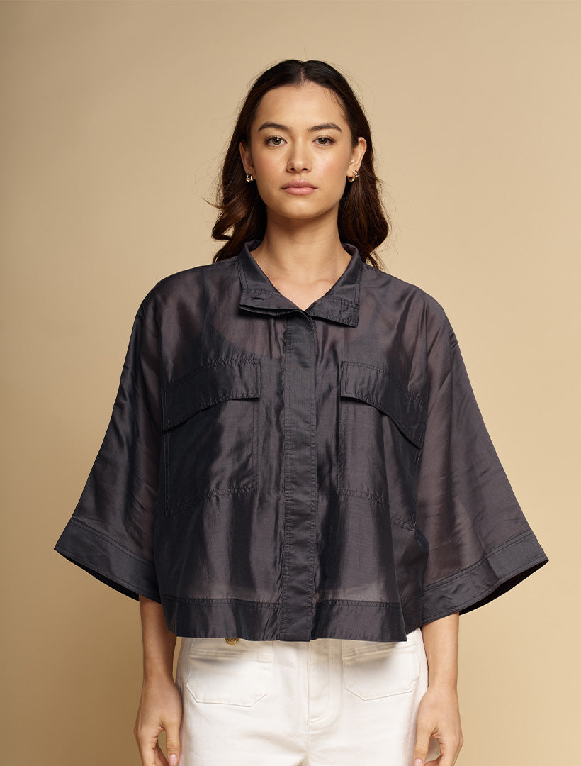 Daniela Shirt Charcoal