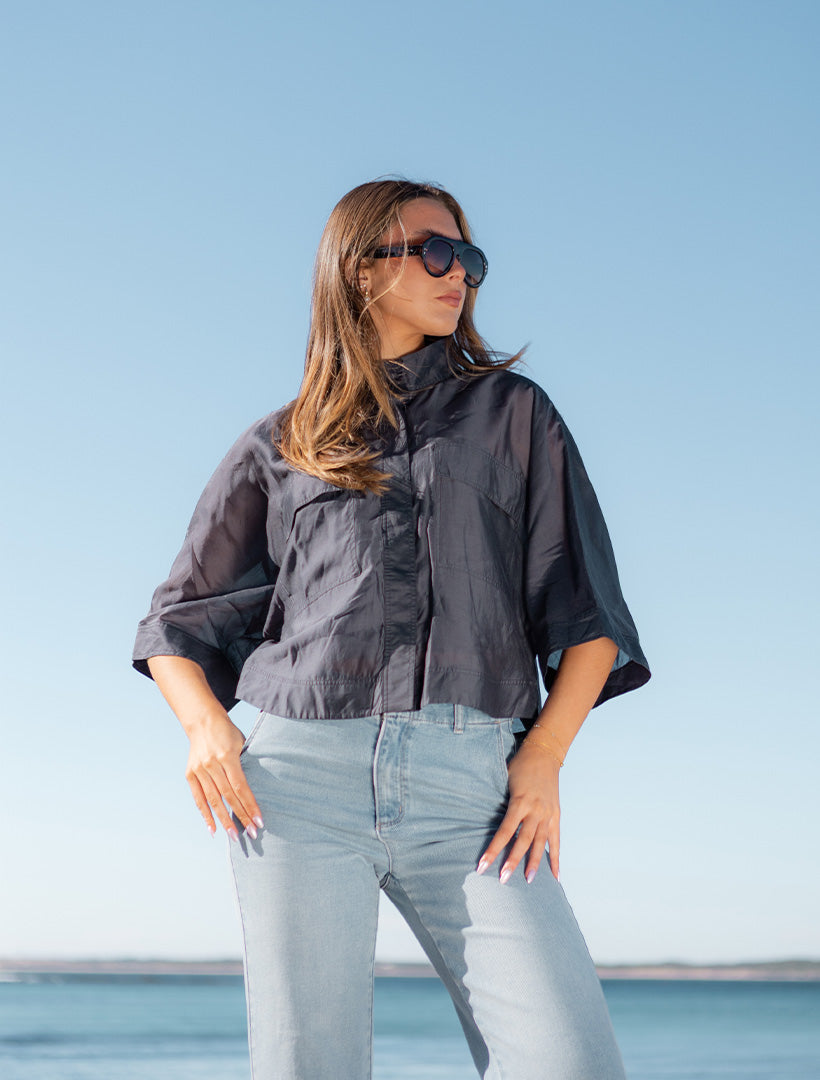 Daniela Shirt Charcoal
