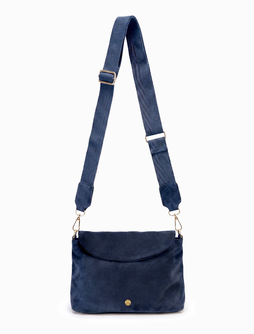 Darcy Eco Suede Bag Navy