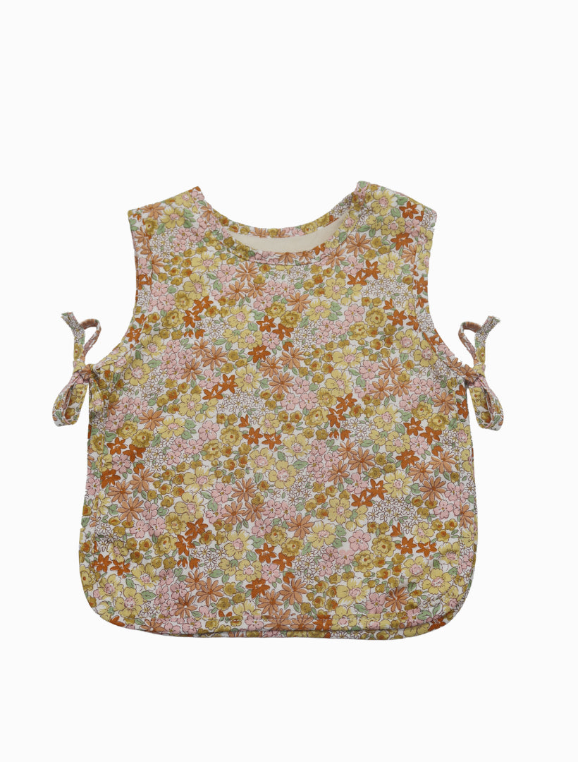 Ditsy Pinnie Yellow