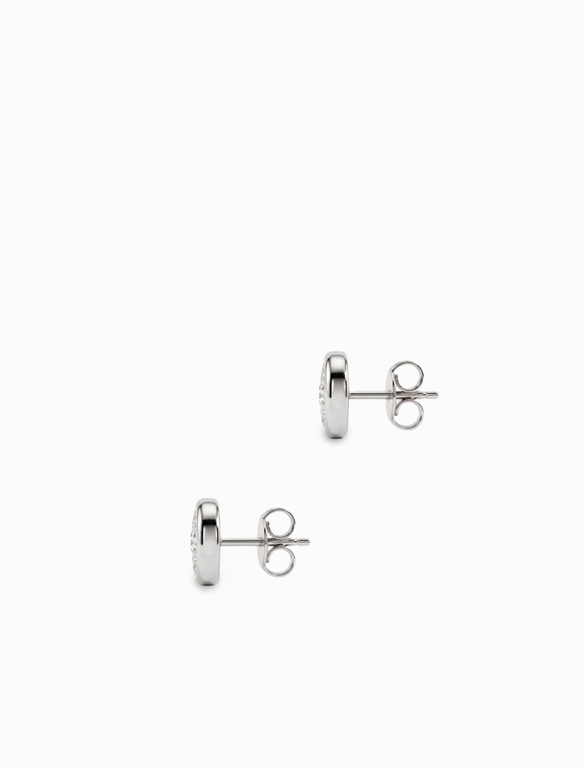 Lucienne Bezel Set CZ Studs 925