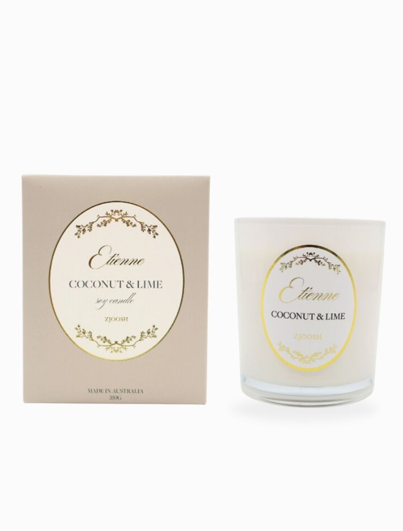 Zjoosh Candle Etienne Coconut &amp; Lime