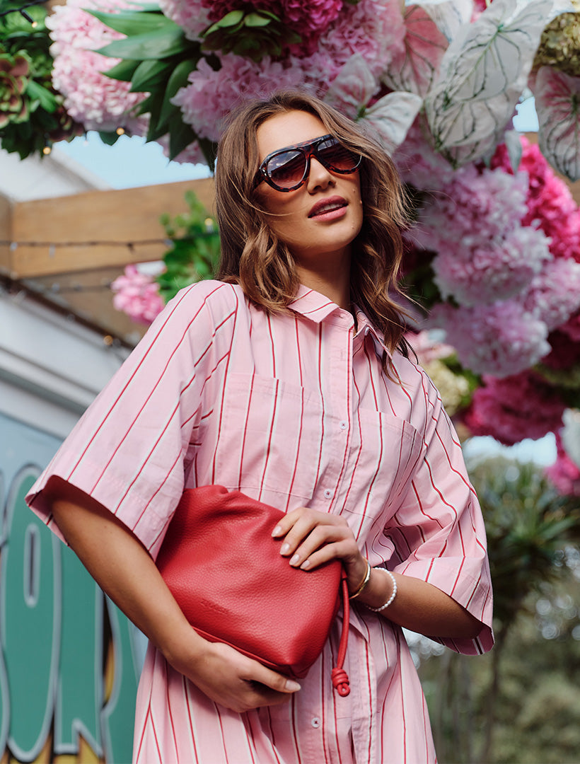 Ernie Cross Body Bag Red - FINAL SALE