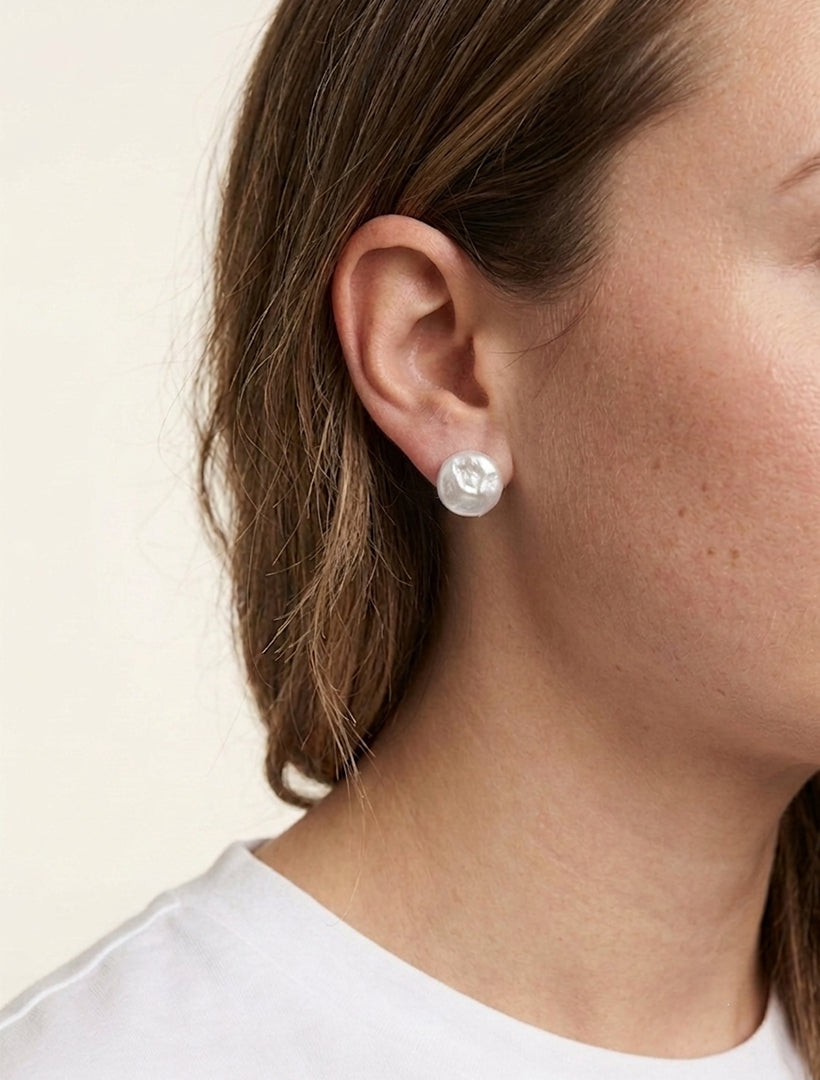 Freshwater Baroque Pearl Studs
