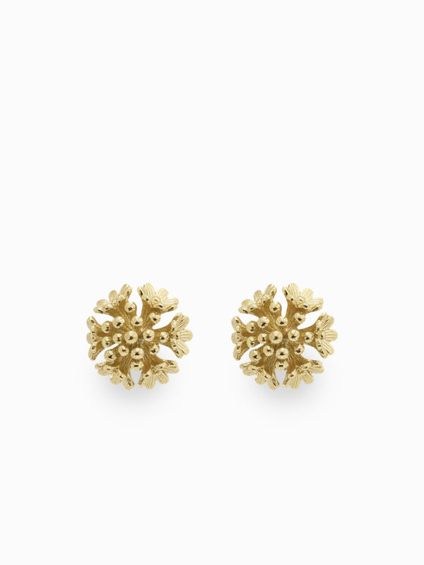 Gold Bloom Studs Gold