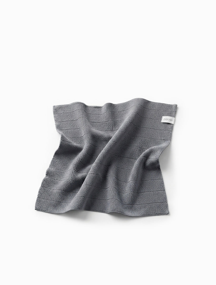 Organic Dishcloths Set of 2 Grey