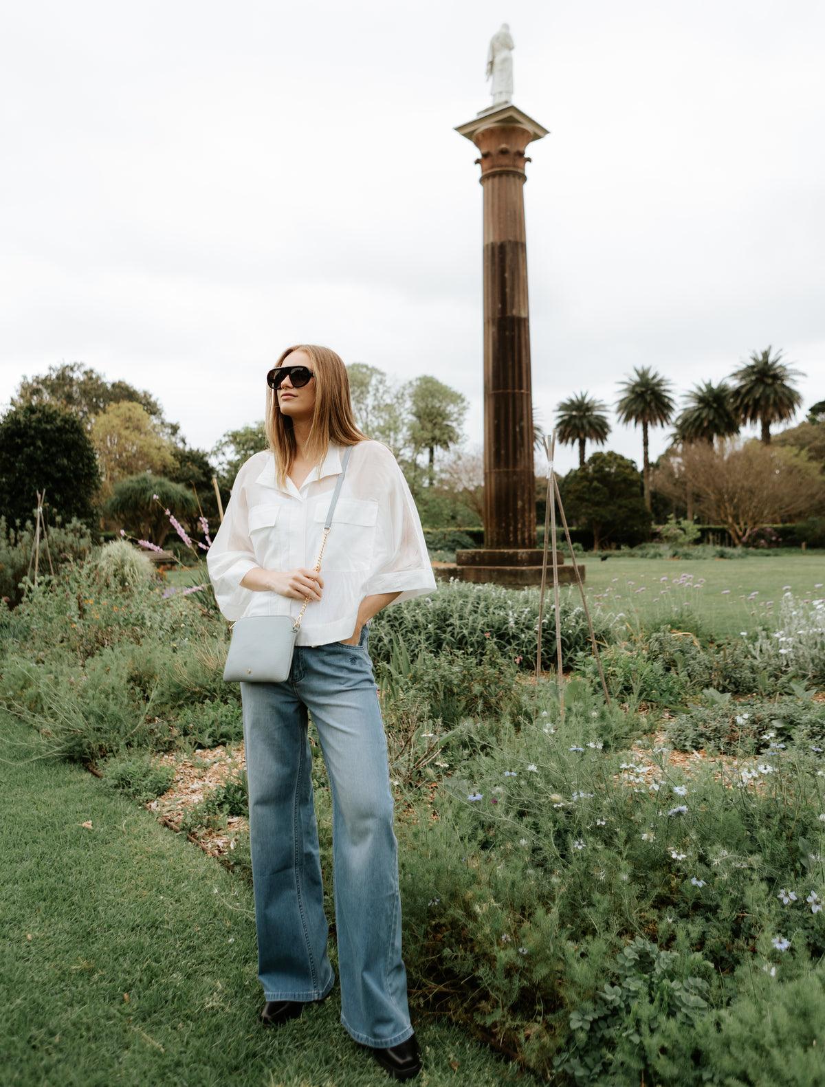 Hugo Cross Body Bag Forget Me Not