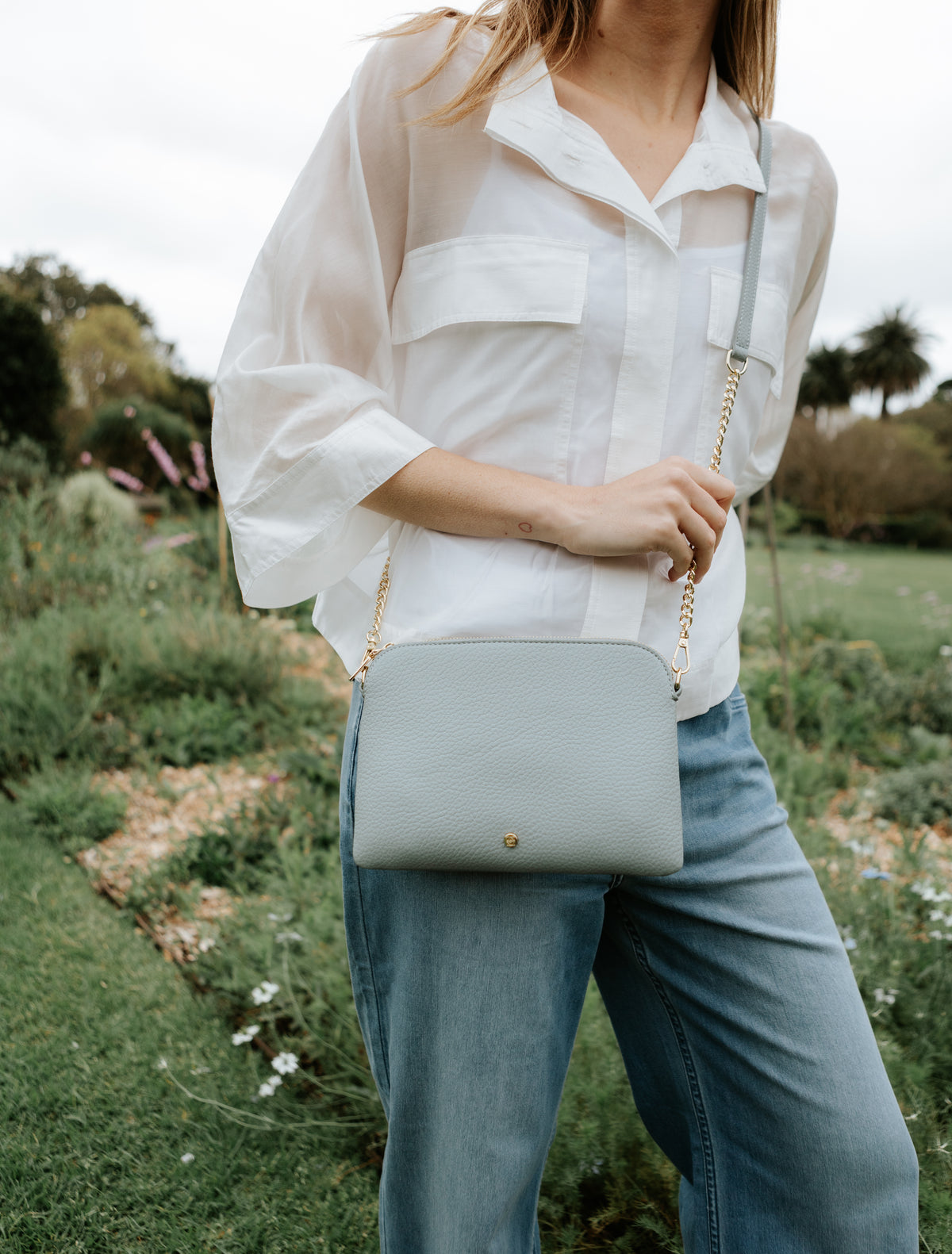 Hugo Cross Body Bag Forget Me Not