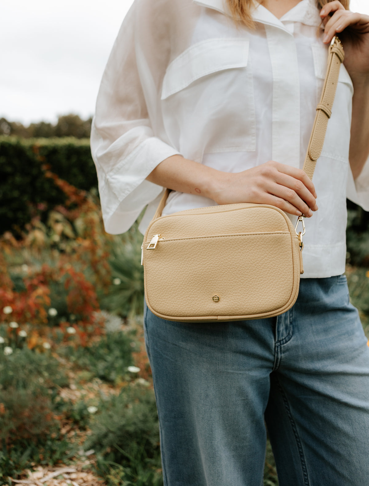 Ruby London Cross Body Bag Butter