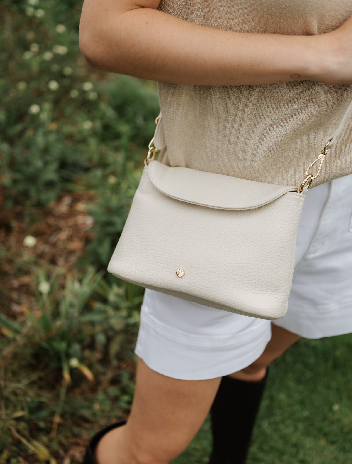 Lorenzo Bag Ecru