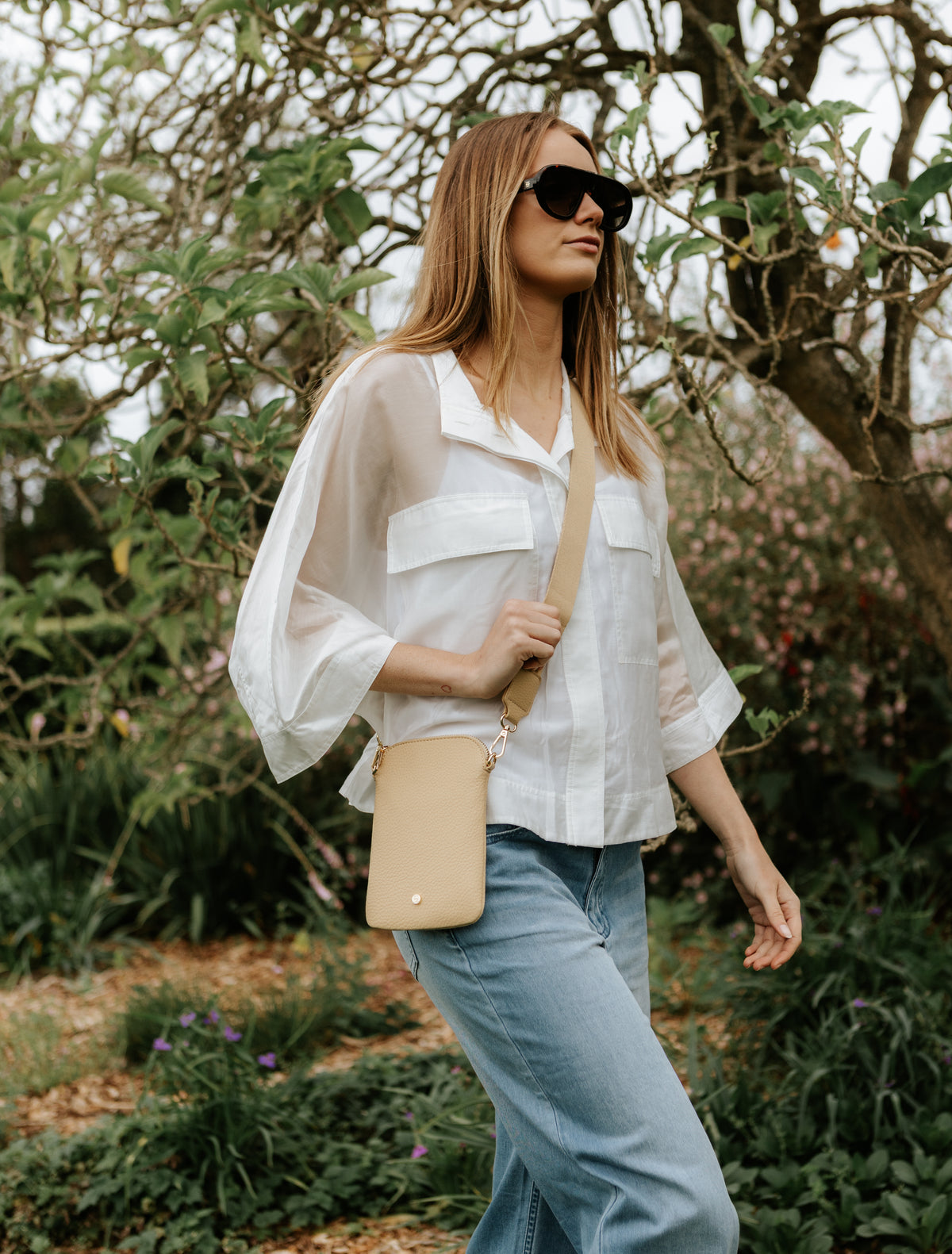 Wanderer Cross Body Bag Butter