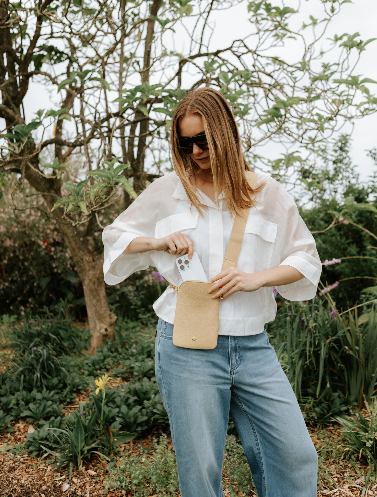 Wanderer Cross Body Bag Butter