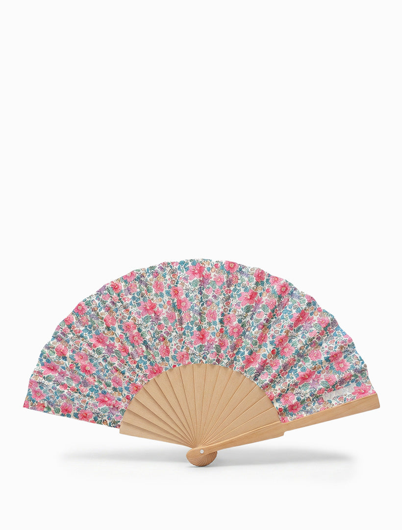 Hand Fan Pink Ditzy