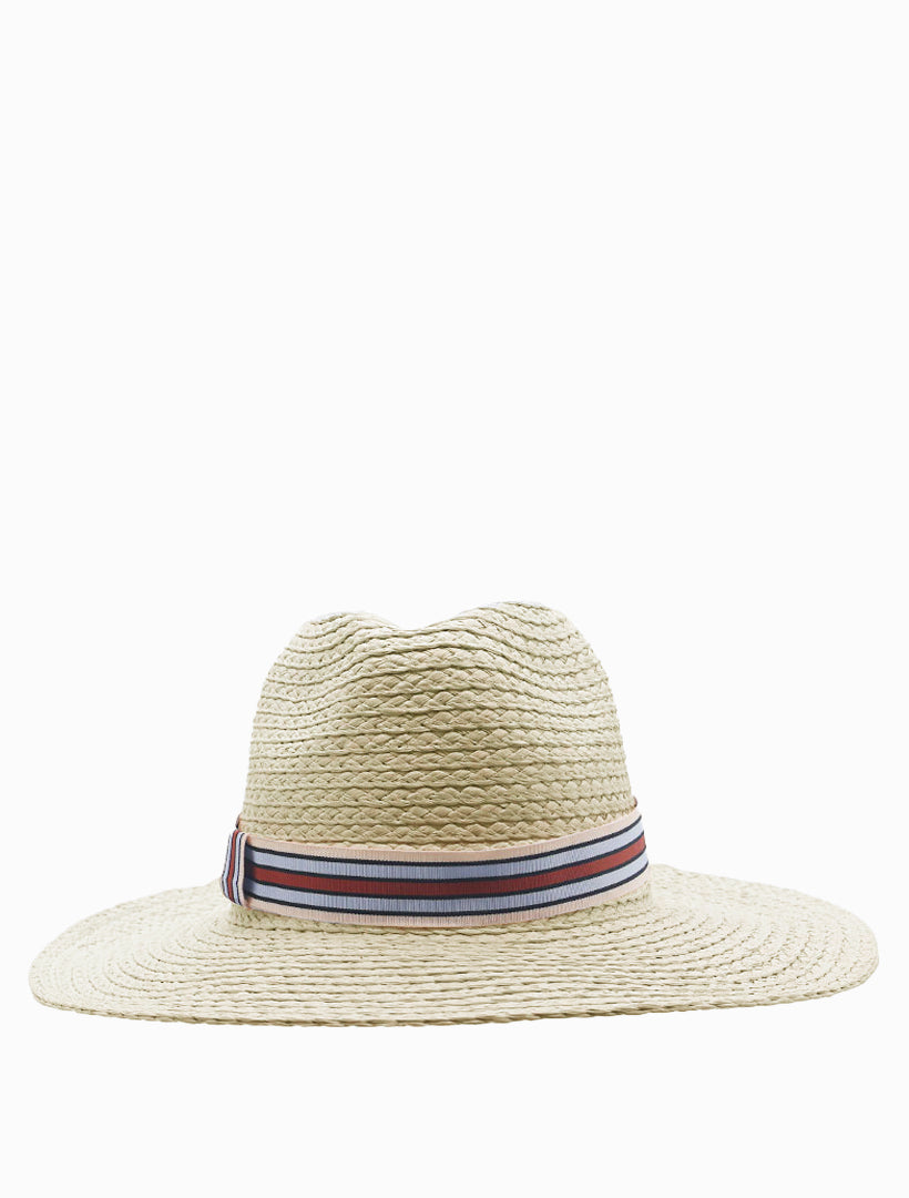 Summer Fedora Blue Stripe