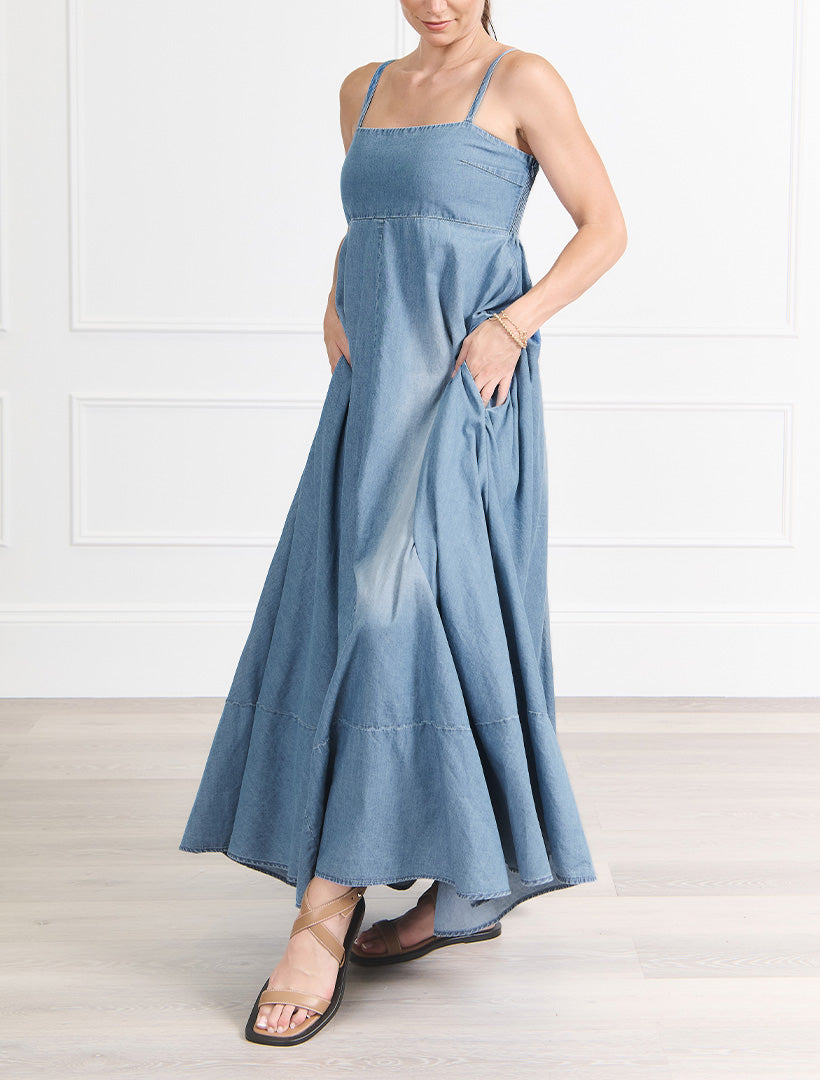 Hetty Denim Sundress