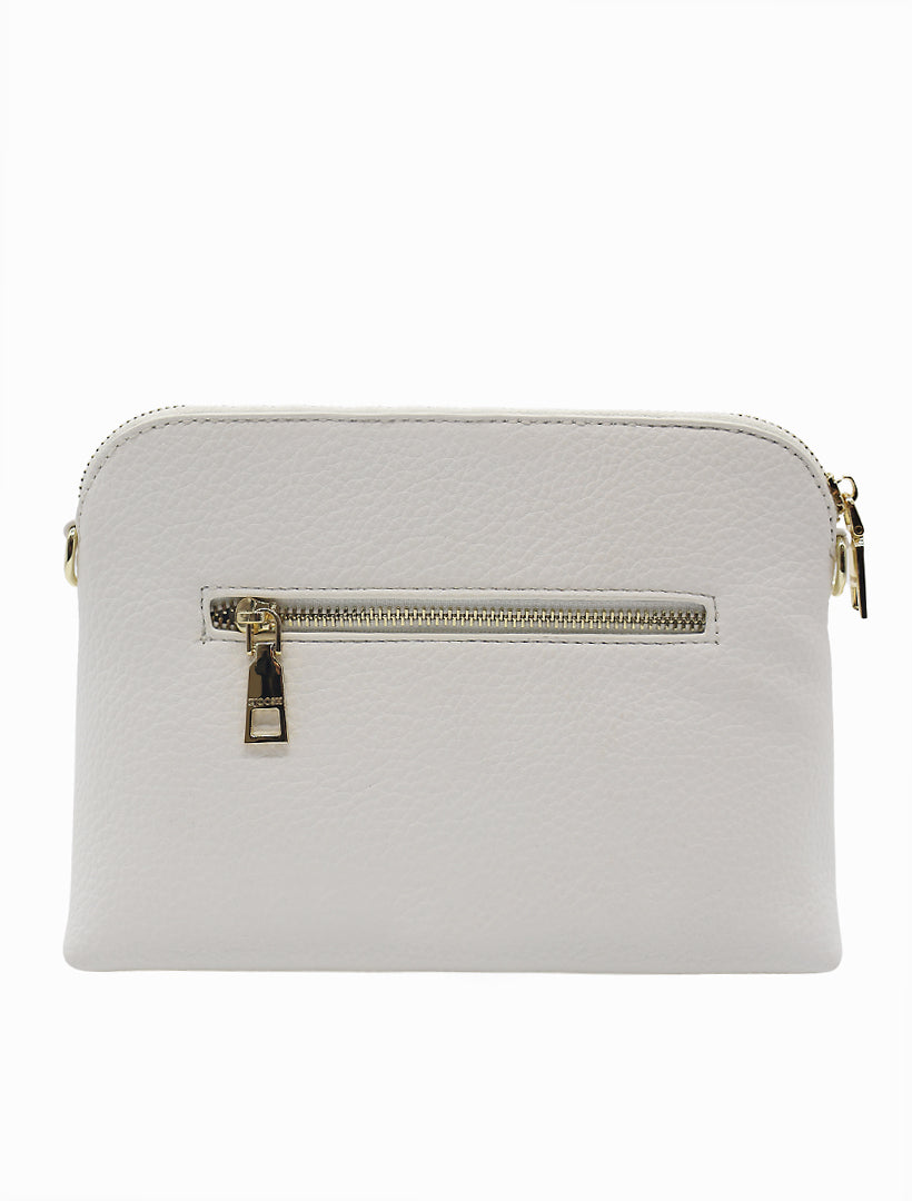 Hudson Cross Body Bag White