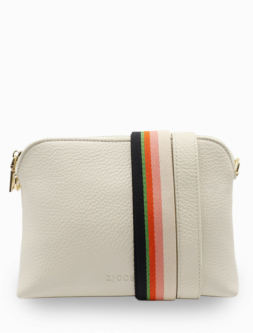 Hudson Cross Body Bag Ecru
