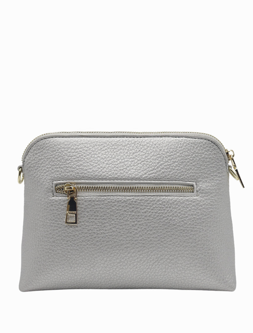 Back view - Silver cross body bag