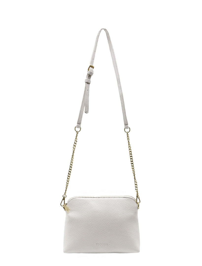 Hudson Cross Body Bag White