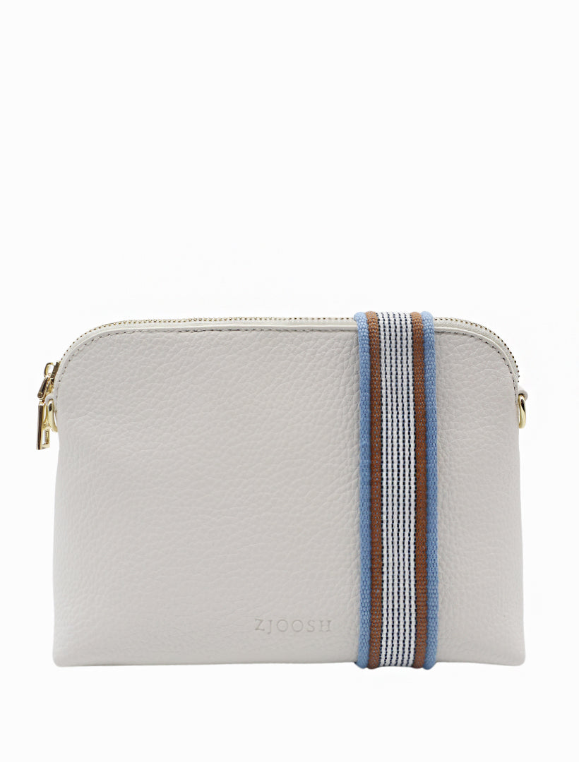 Hudson Cross Body Bag White