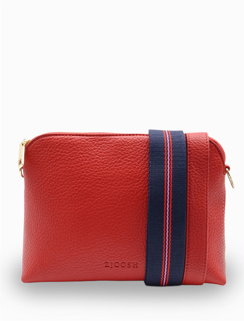 Hudson Cross Body Bag Red