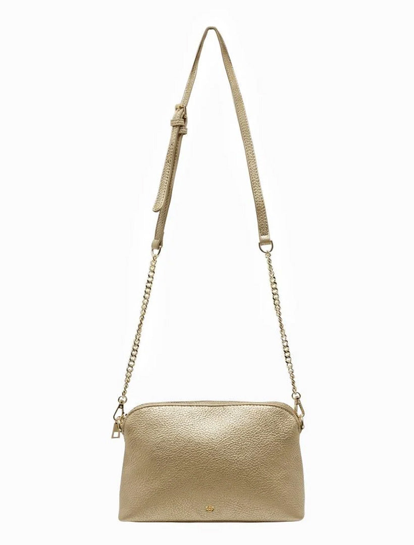 Hugo Cross Body Bag Gold