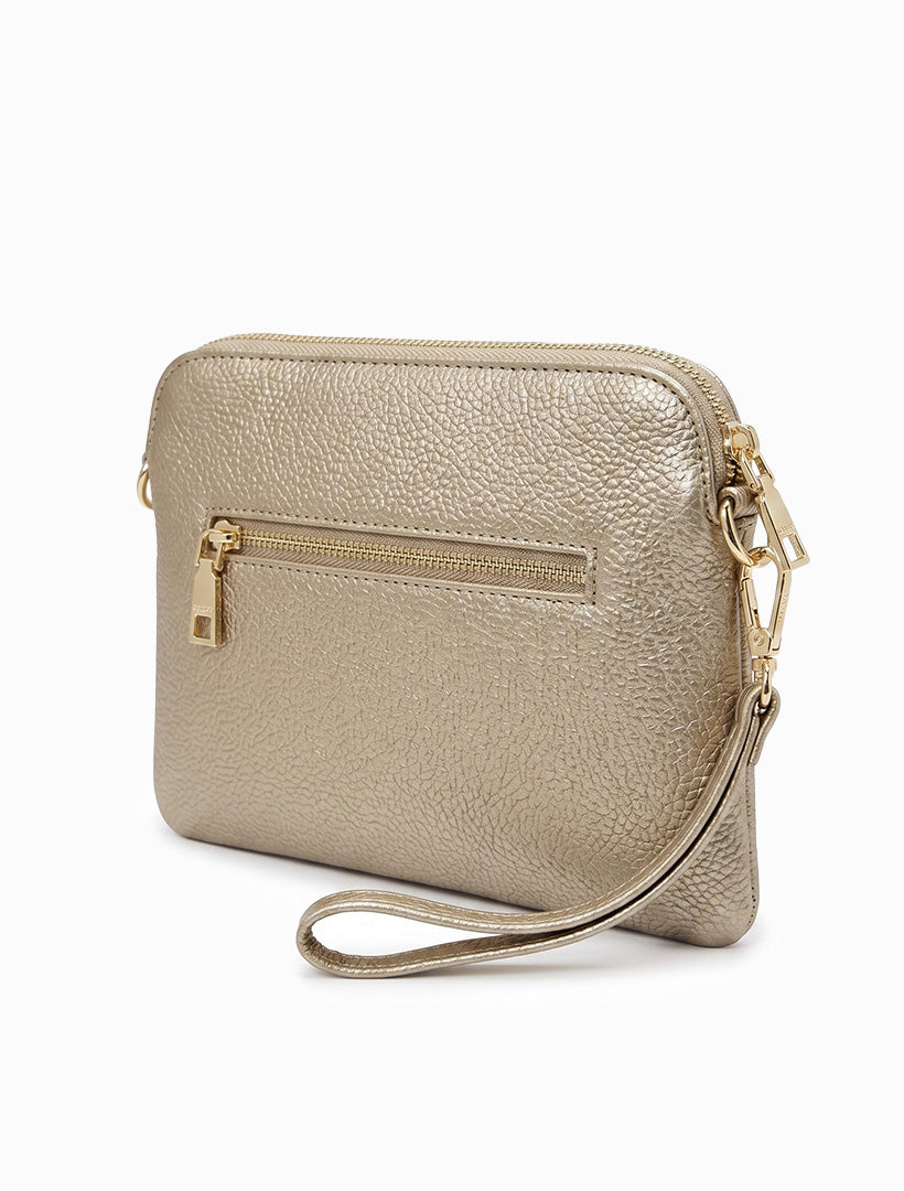 Hugo Cross Body Bag Gold
