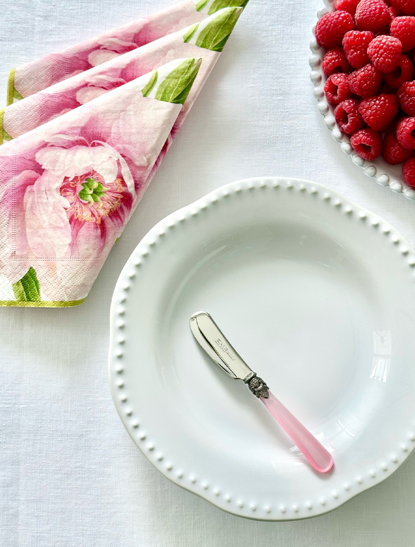 Verona Butter Knife Pink