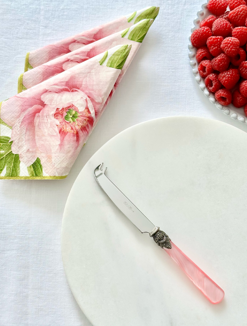 Verona Cheese Knife Pink