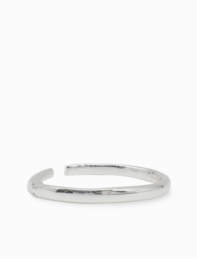 Invisible Hinge Bangle Silver