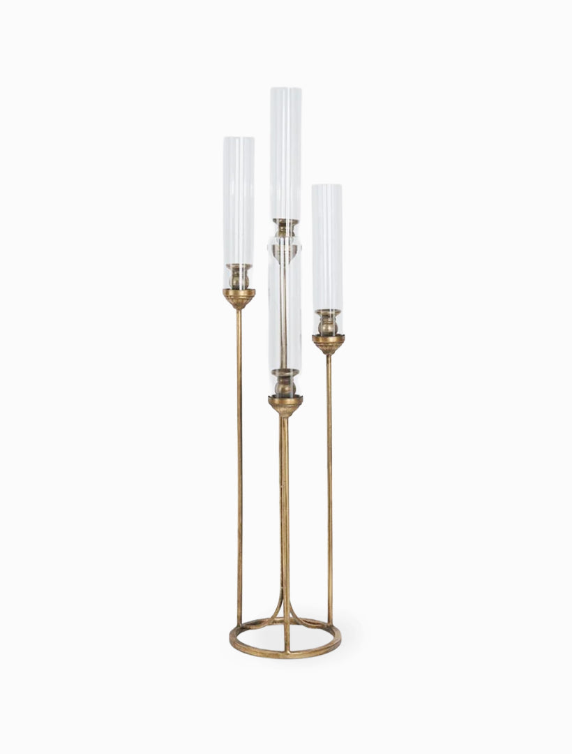 Isabella Golden Candle Stand