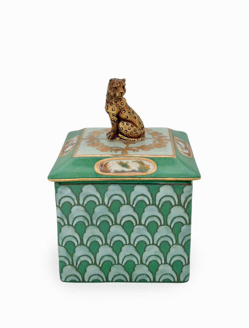 Isla Trinket Box Parrakeet