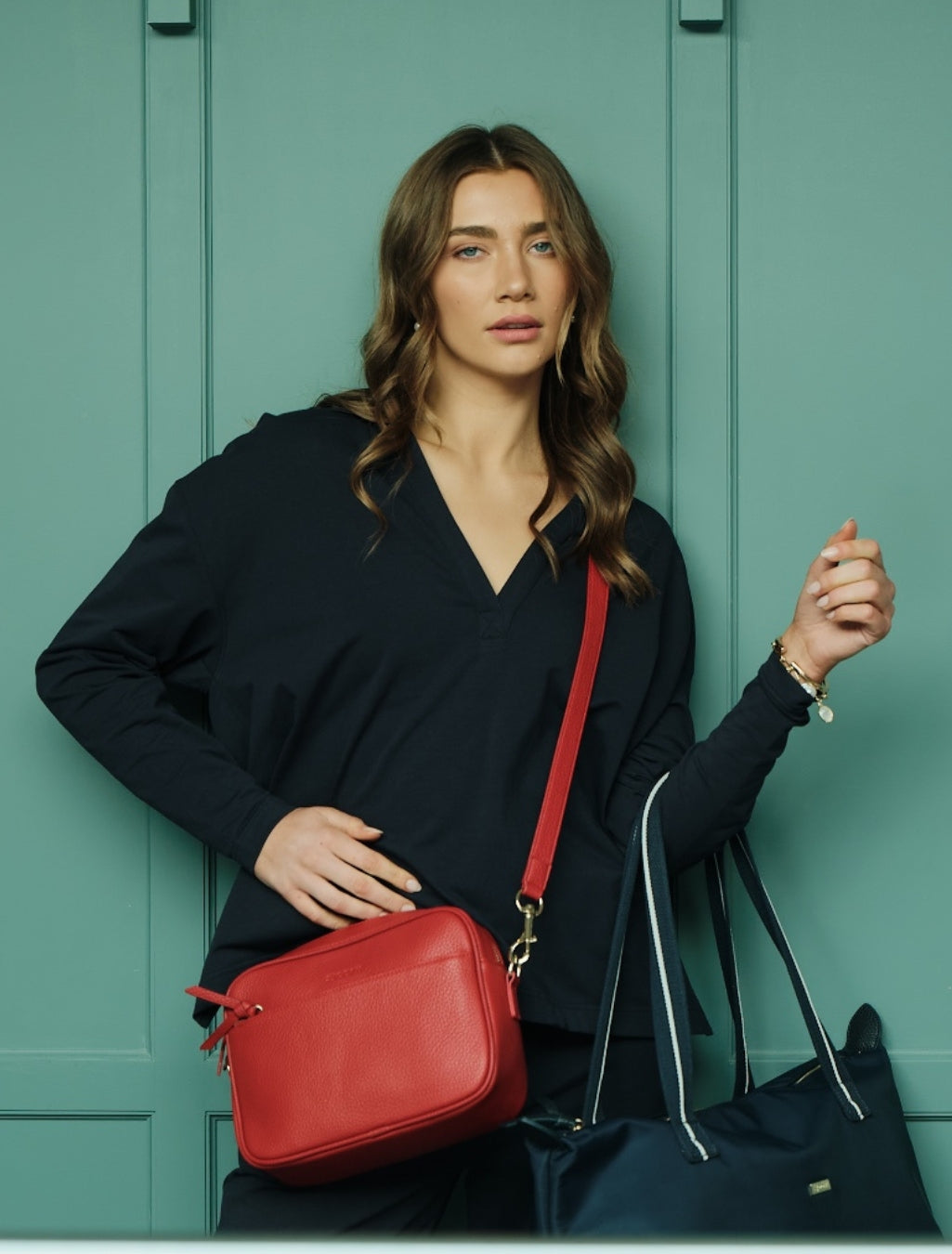 Itinerary Long Sleeve Jersey Navy