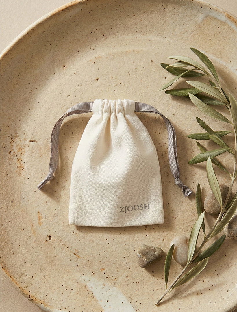 Zjoosh Cotton Jewellery Pouch