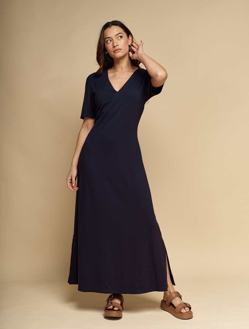 Jo Jo Ponti Dress Navy